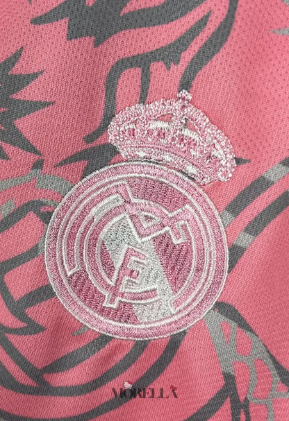 Camisa Dragão Rosa Real Madrid x Hello Kitty