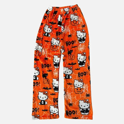 Calça Pijama Hello Kitty Halloween